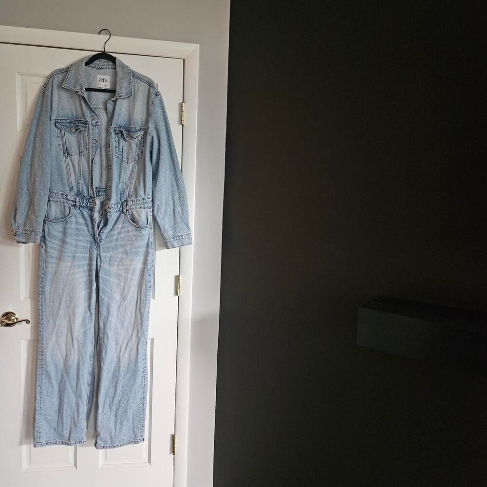 Zara Women's Blue Jumpsuit